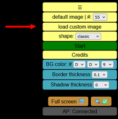 Bouton load custom image dans le menu du puzzle